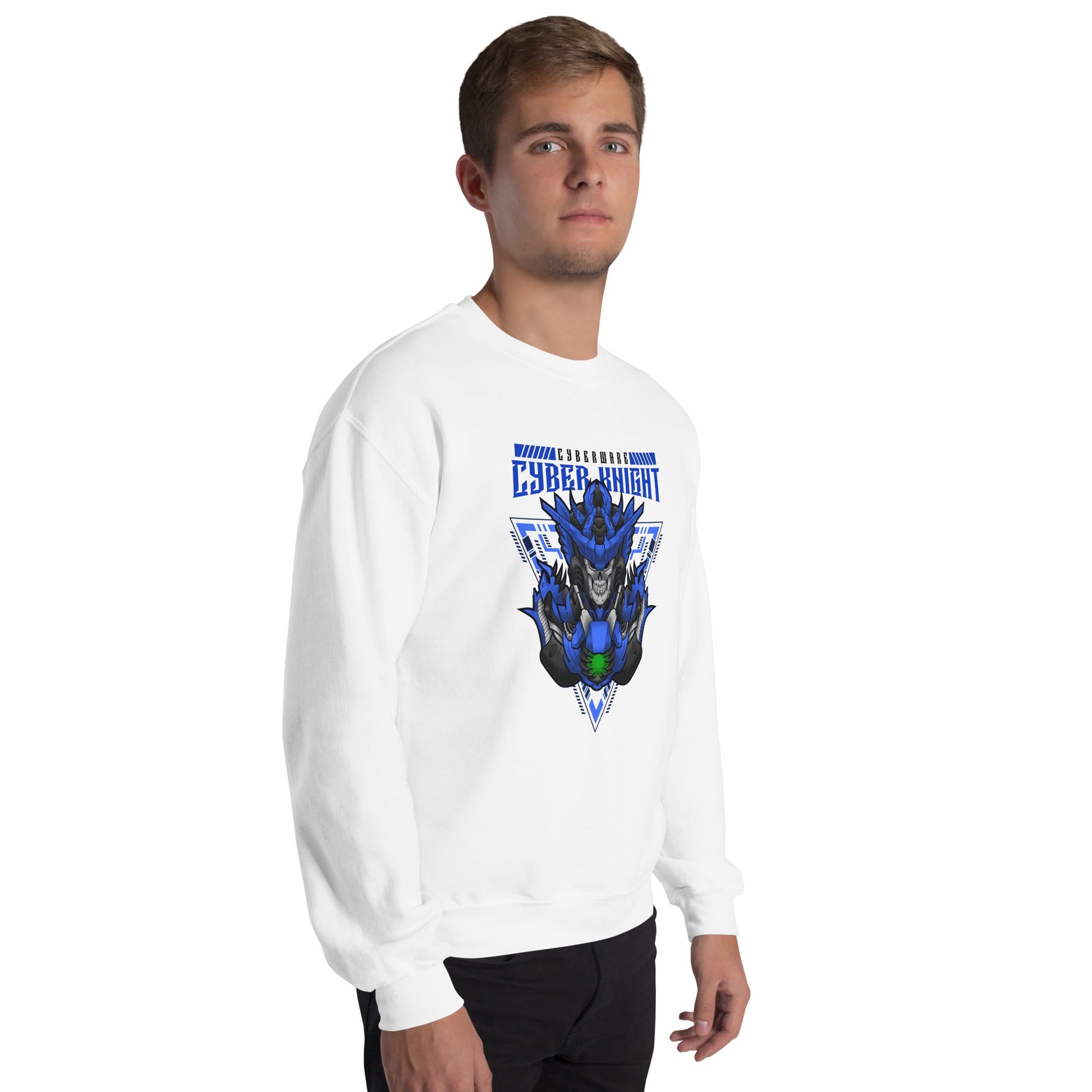 CyberWare Cyber knight - Unisex Sweatshirt by DarkByteGear