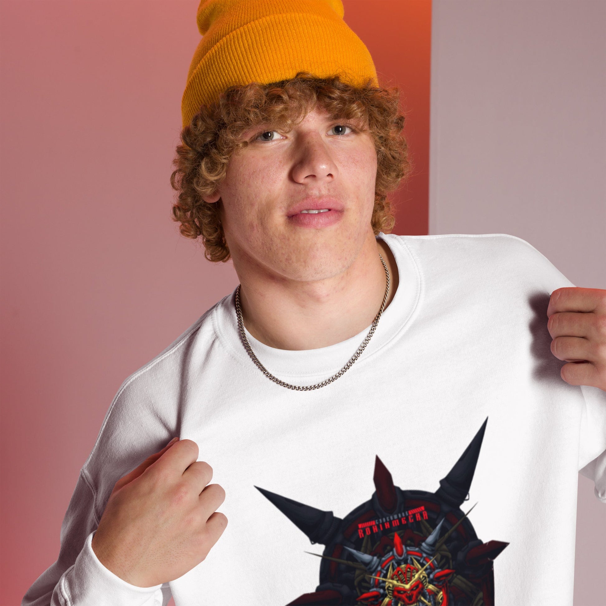 Cyberware Ronin Mecha - Unisex Sweatshirt by DarkByteGear