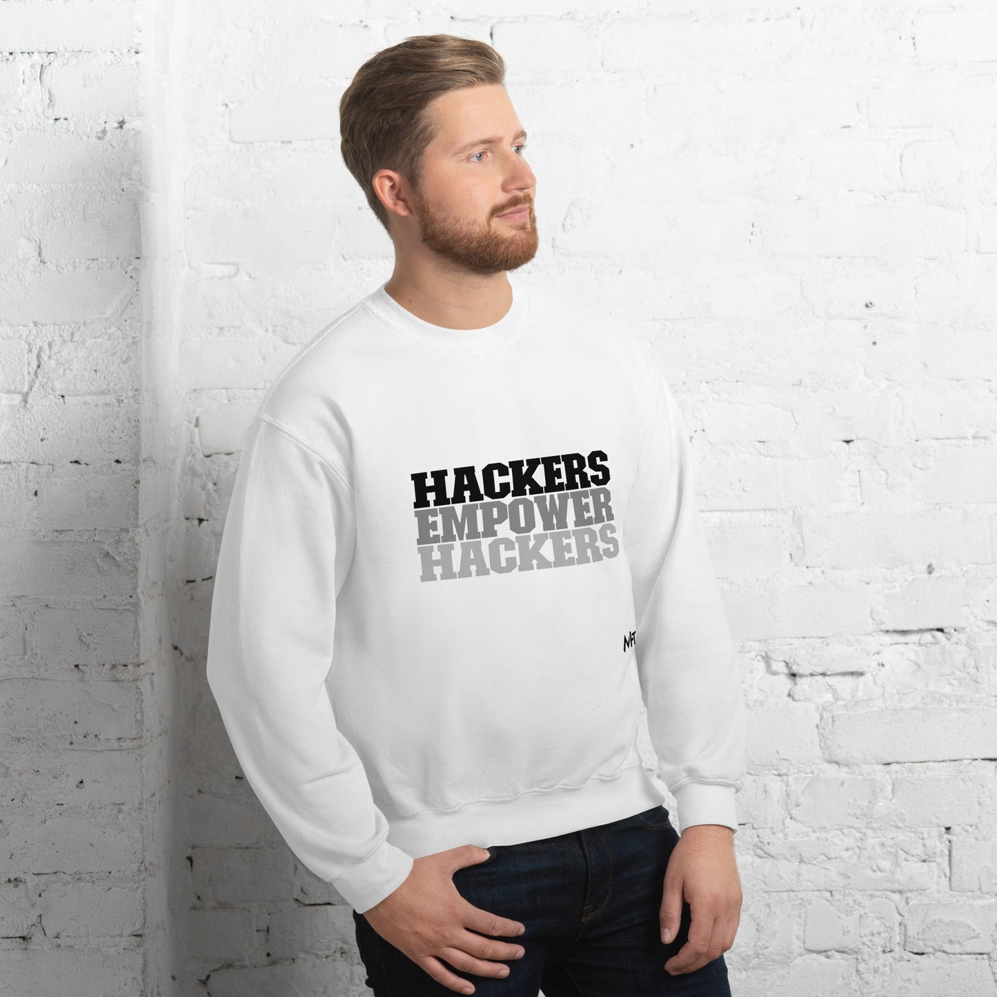 Hackers Empower Hackers V2 - Unisex Sweatshirt by DarkByteGear