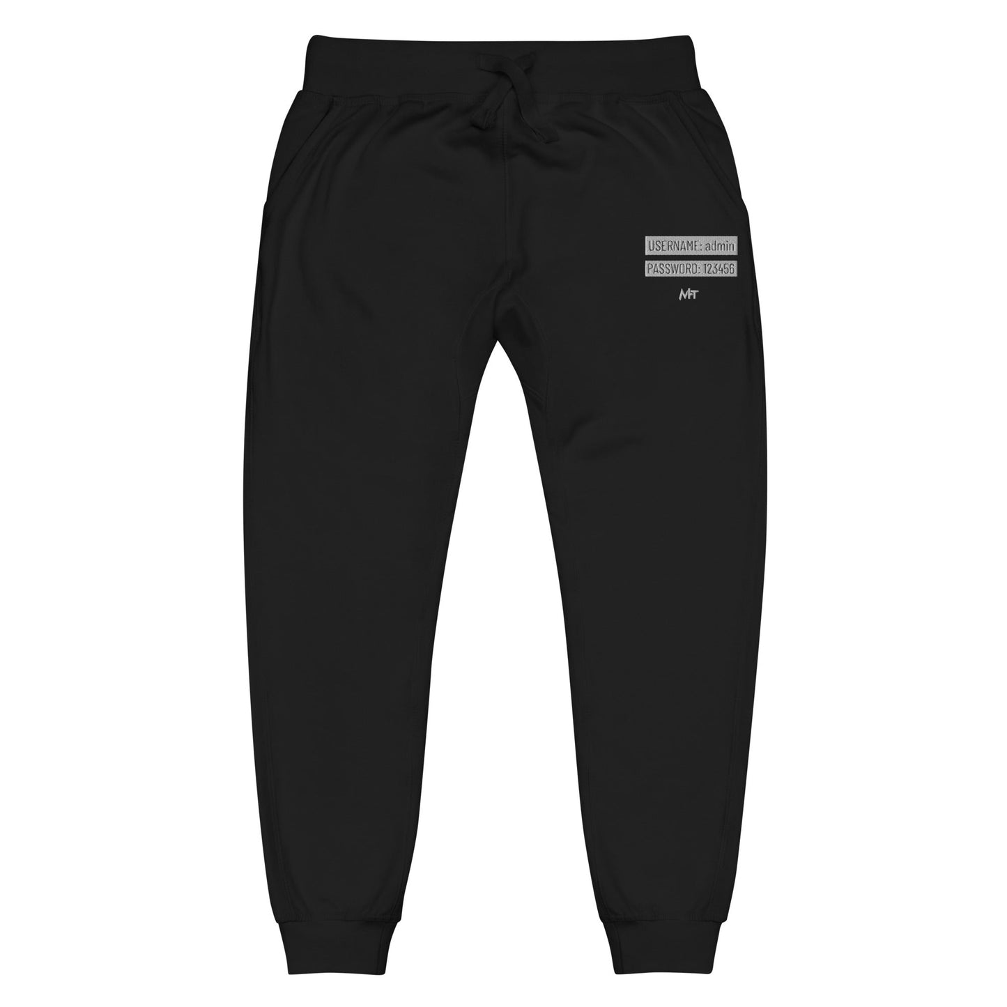 Username - Unisex fleece sweatpants by DarkByteGear
