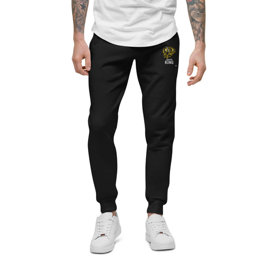 Crypto King - asUnisex fleece sweatpants by DarkByteGear