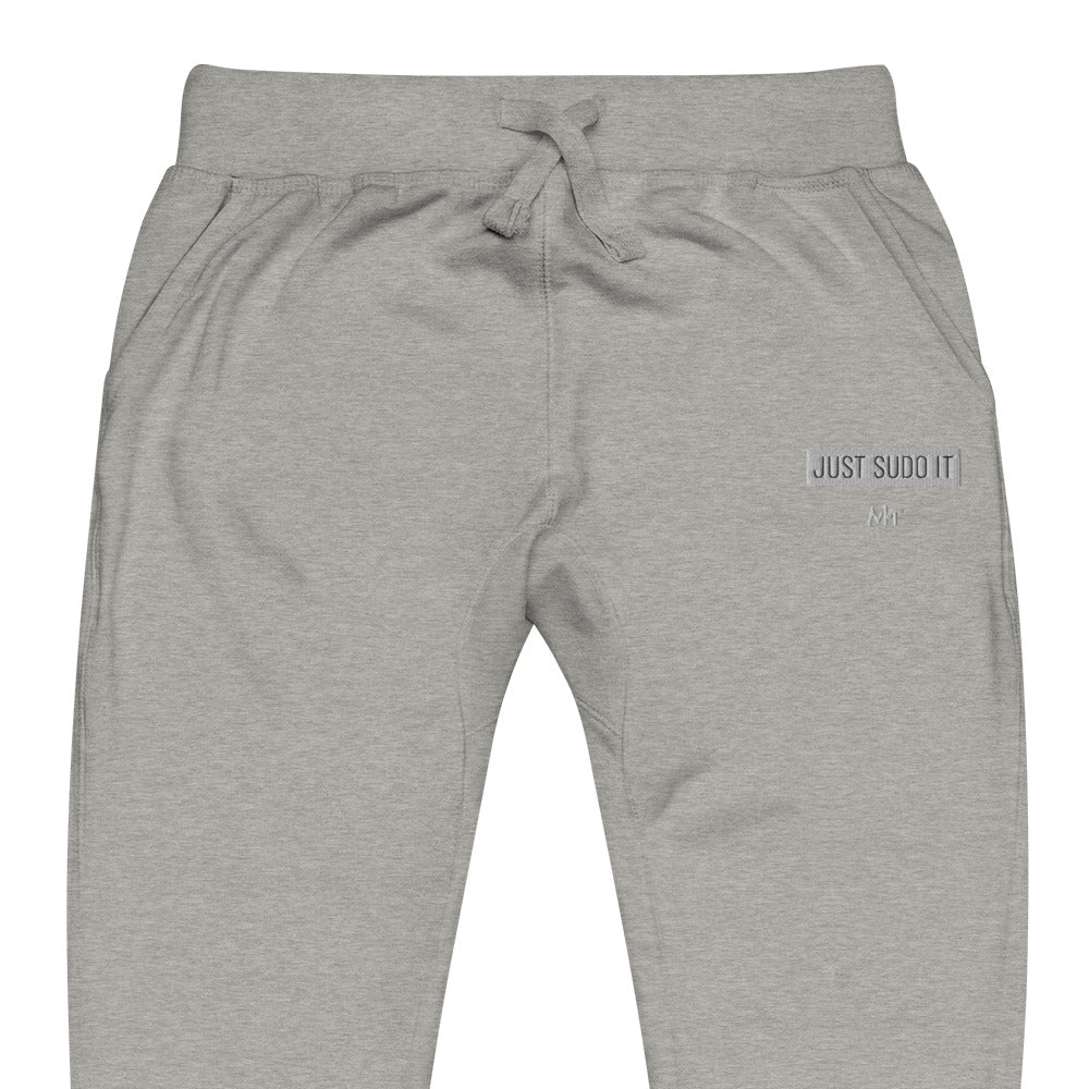 Just sudo it - Unisex fleece sweatpants by DarkByteGear