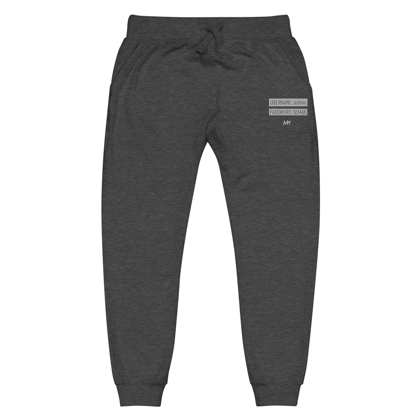 Username - Unisex fleece sweatpants by DarkByteGear