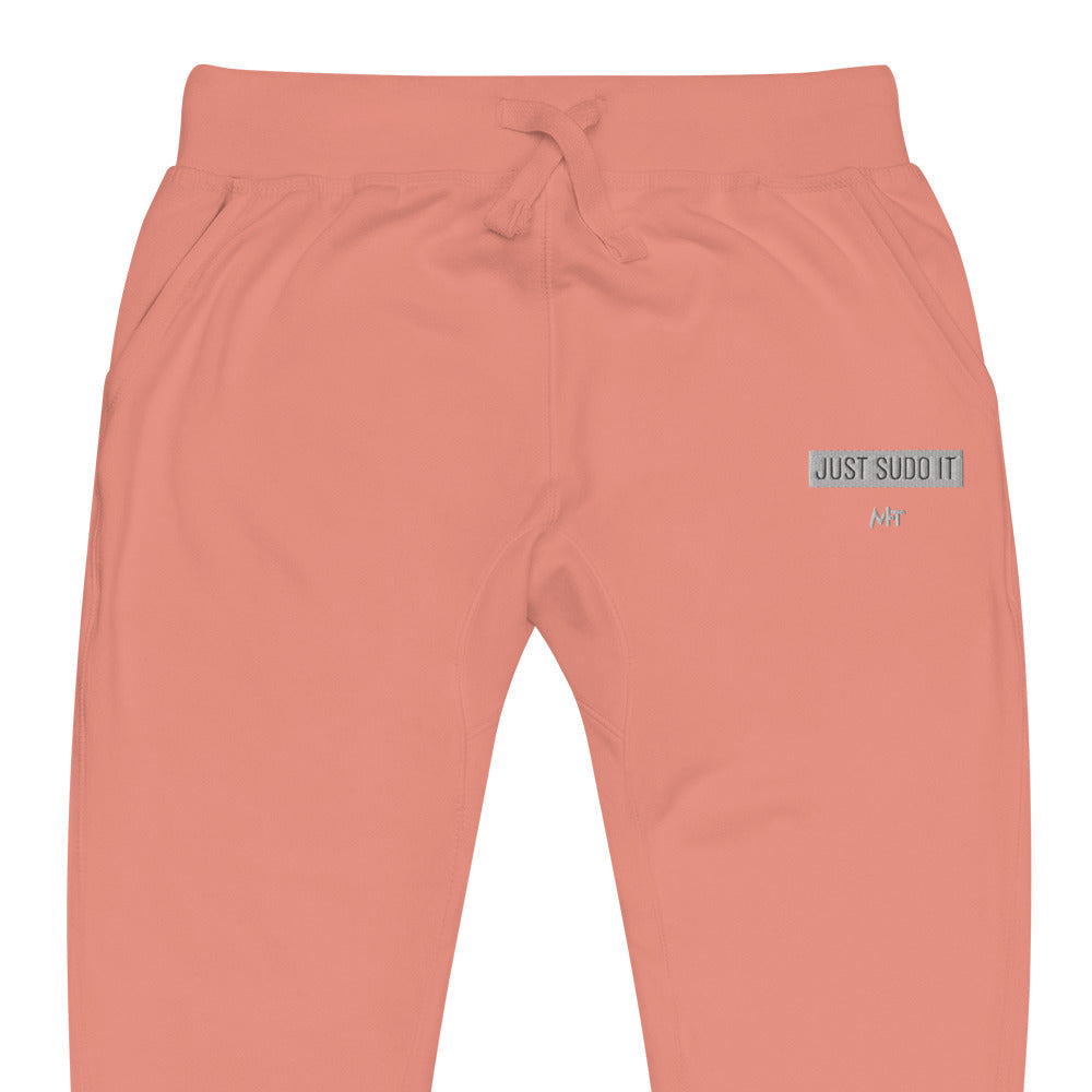 Just sudo it - Unisex fleece sweatpants by DarkByteGear