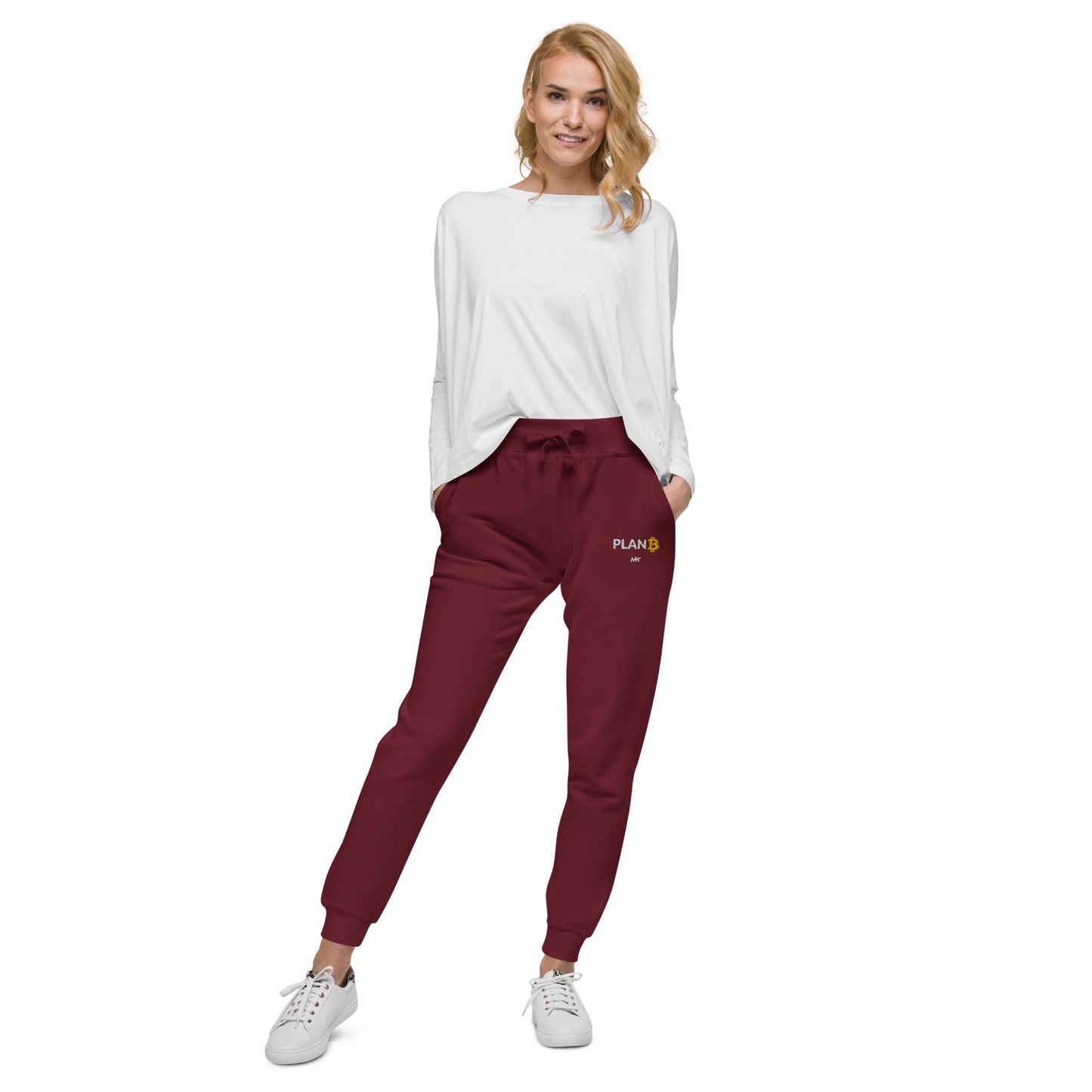 Plan B v1 - Unisex fleece sweatpants by DarkByteGear