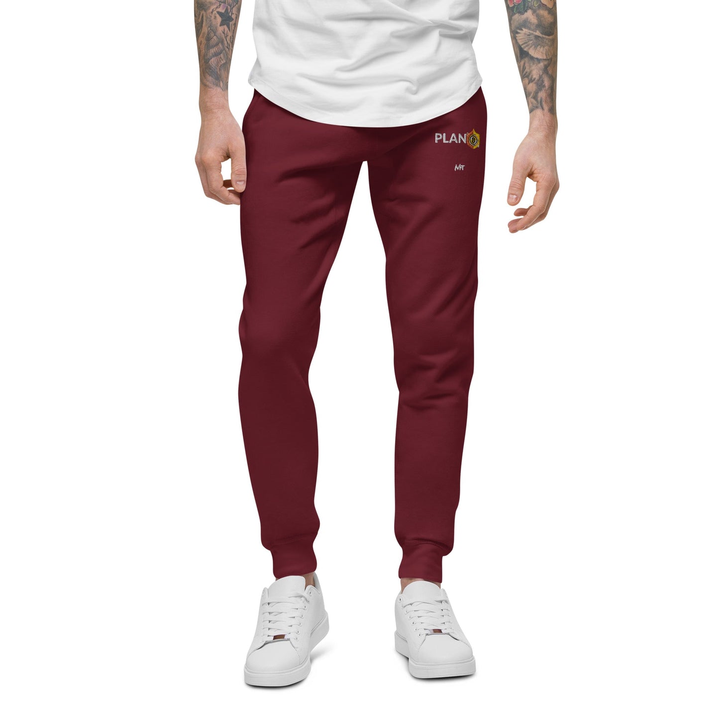 Plan B v2 - Unisex fleece sweatpants by DarkByteGear