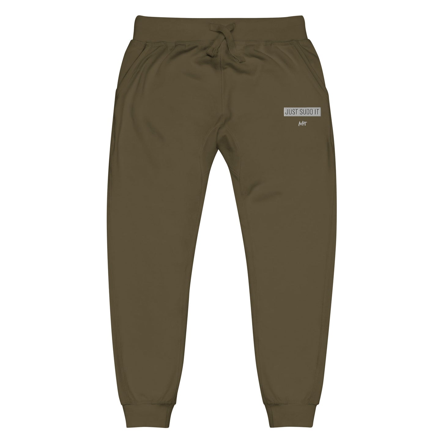 Just sudo it - Unisex fleece sweatpants by DarkByteGear