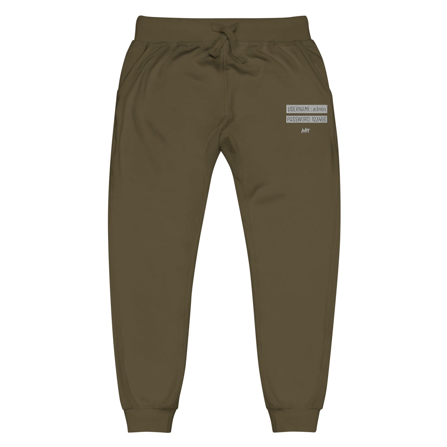 Username - Unisex fleece sweatpants by DarkByteGear