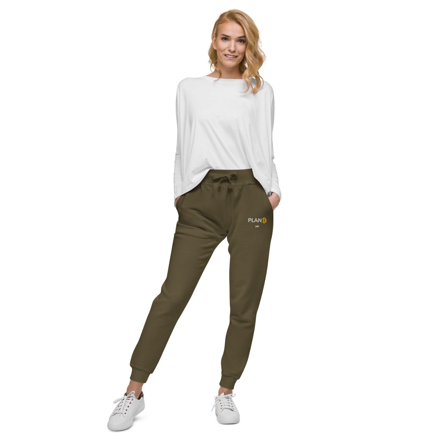 Plan B v1 - Unisex fleece sweatpants by DarkByteGear