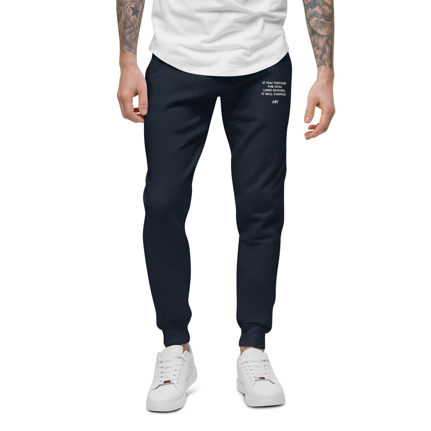 If you torture the data - Unisex fleece sweatpants by DarkByteGear