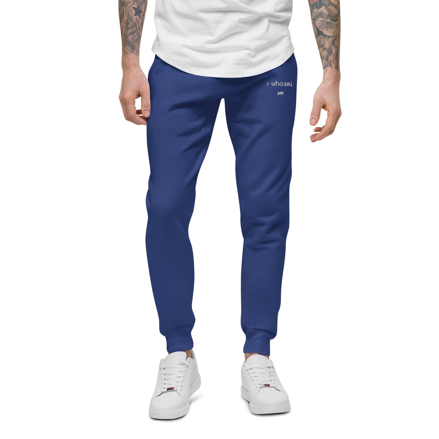 Whoami - Unisex fleece sweatpants by DarkByteGear
