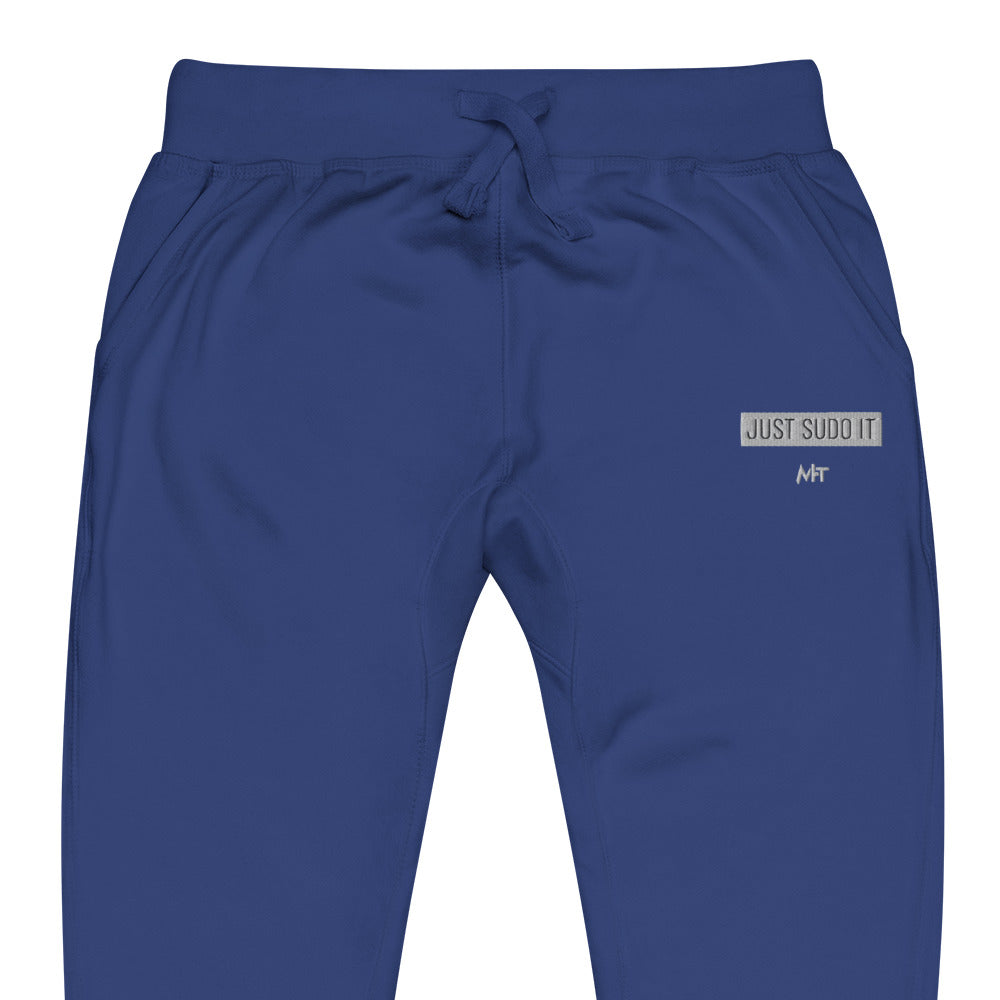 Just sudo it - Unisex fleece sweatpants by DarkByteGear