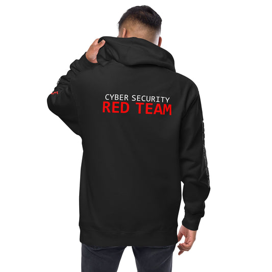 Cyber Security Red Team - Unisex fleece zip up hoodie by DarkByteGear