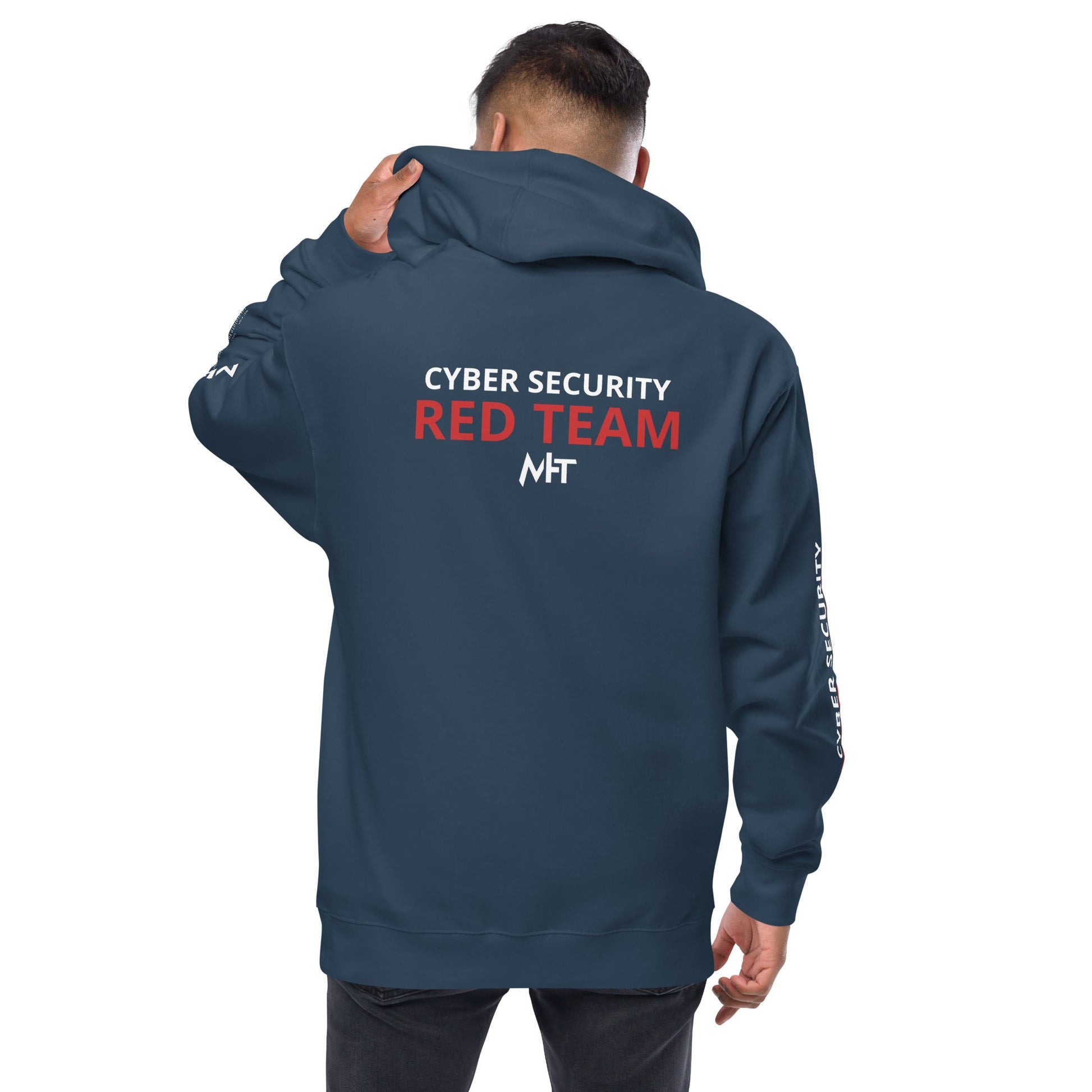 Cyber Security Red Team - Unisex fleece zip up hoodie by DarkByteGear