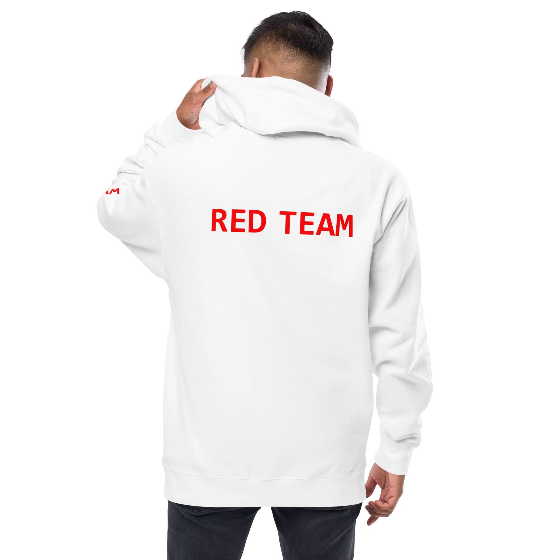 Cyber Security Red Team - Unisex fleece zip up hoodie by DarkByteGear