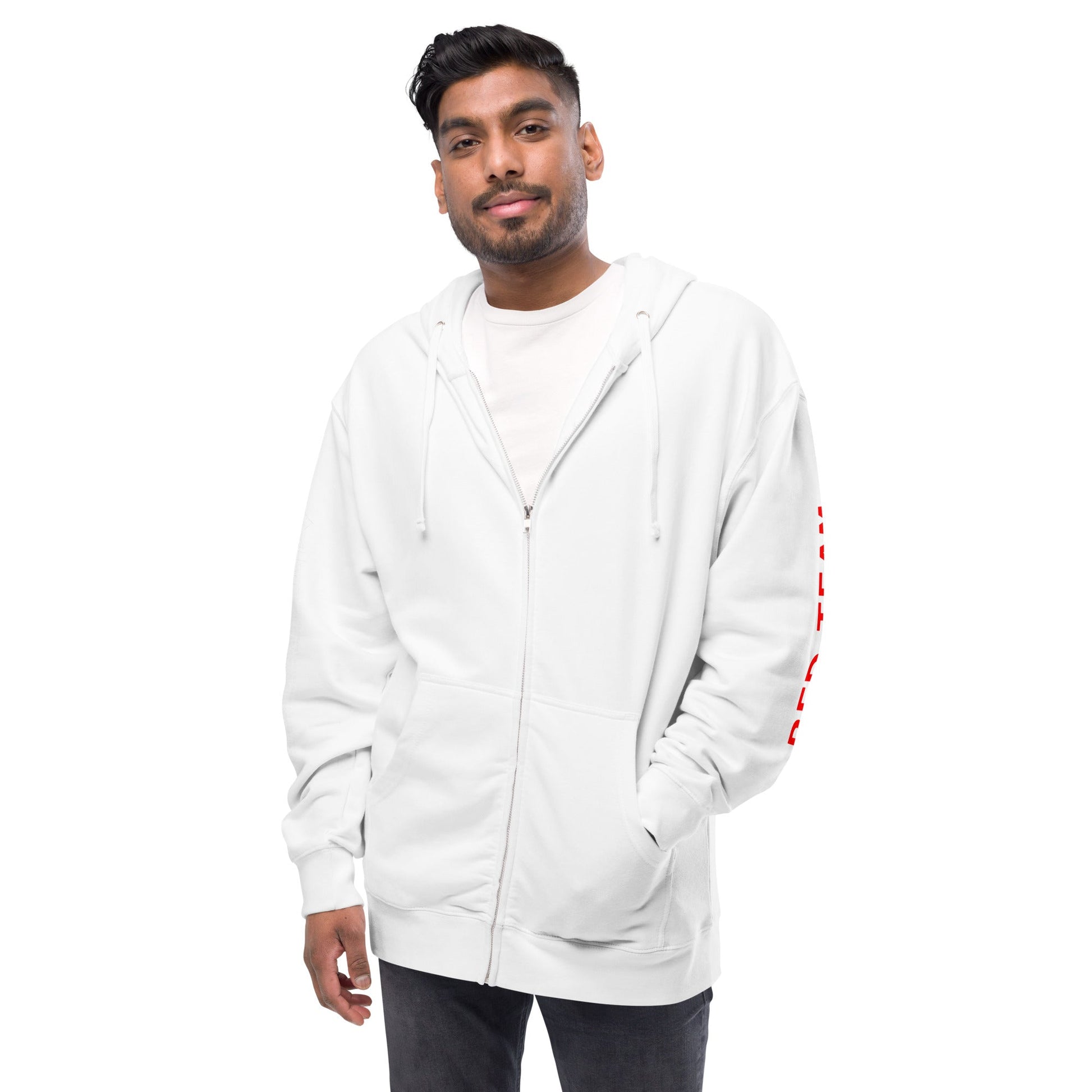 Cyber Security Red Team - Unisex fleece zip up hoodie by DarkByteGear