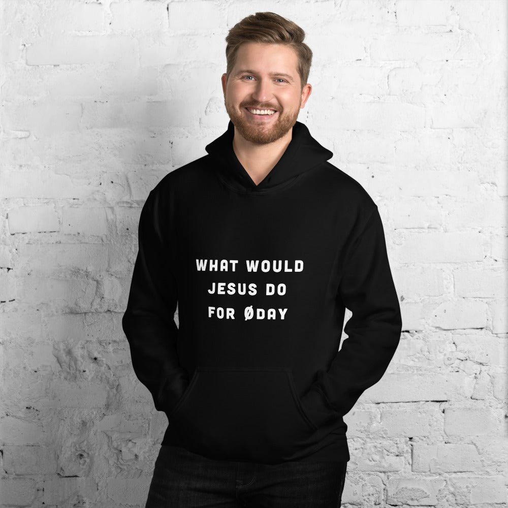 What would Jesus do for 0day - Unisex Hoodie by DarkByteGear