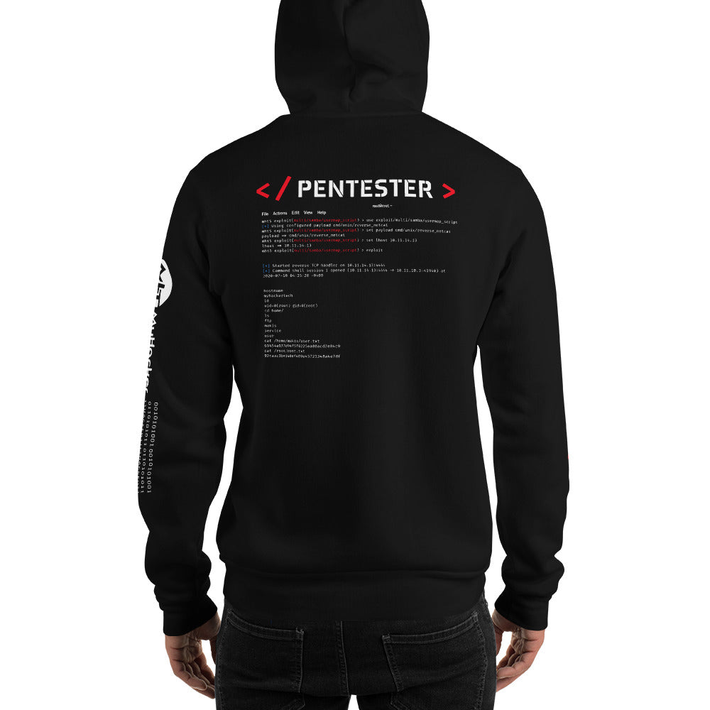 Pentester v1 - Unisex Hoodie (all side print) by DarkByteGear