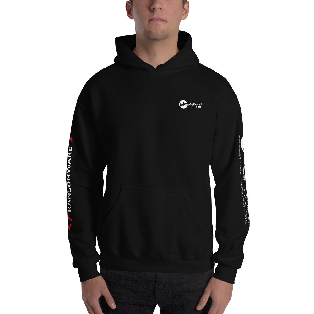 Ransomware - Unisex Hoodie (all sides print) by DarkByteGear