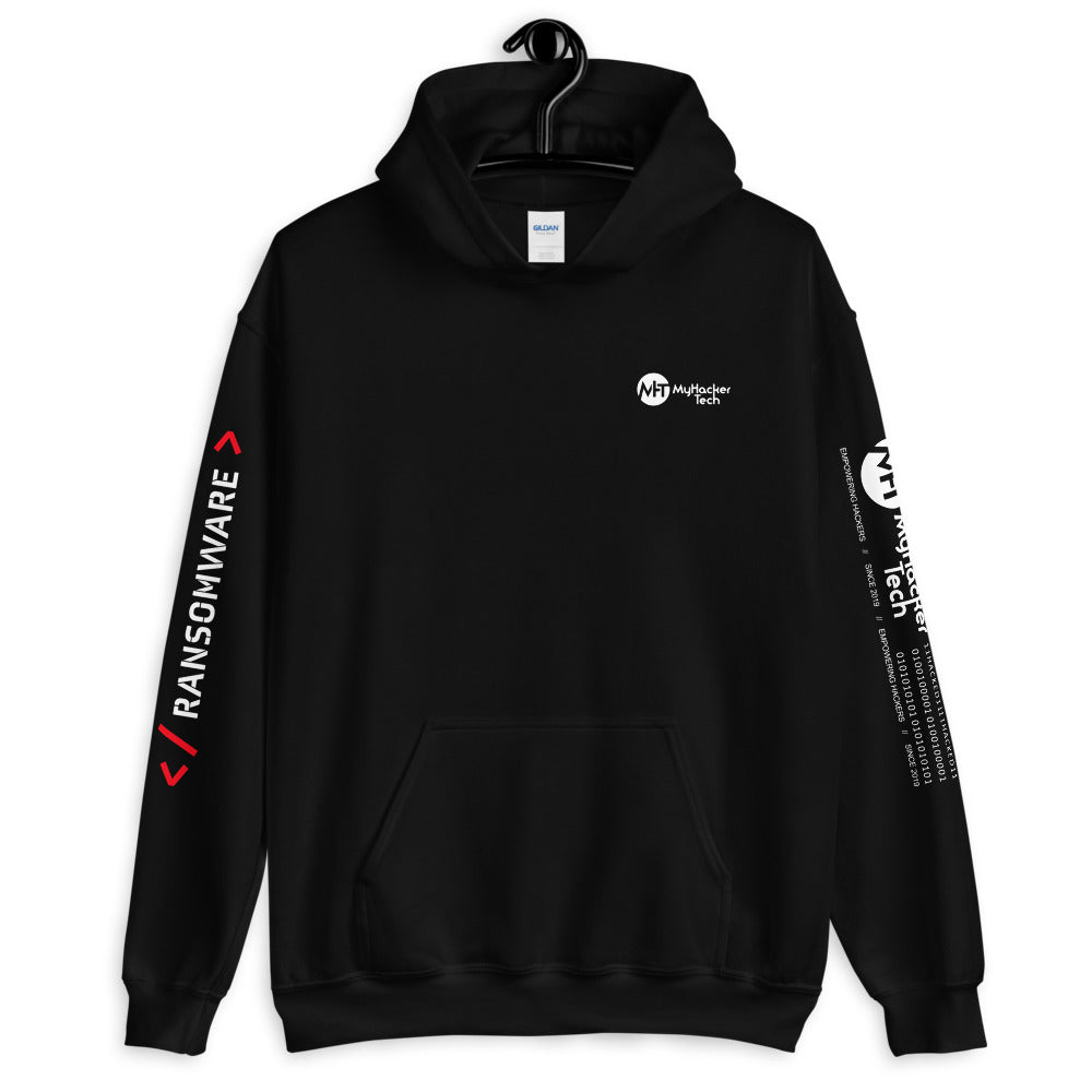 Ransomware - Unisex Hoodie (all sides print) by DarkByteGear