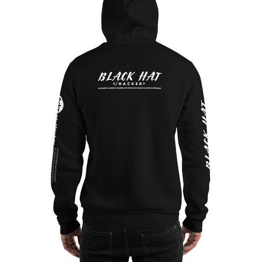 Black Hat Hacker V2 - Unisex Hoodie by DarkByteGear