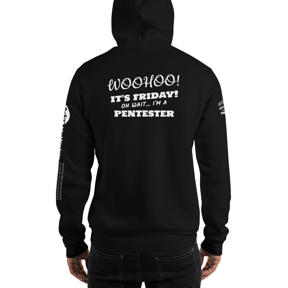 oh wait I'm a Pentester - Unisex Hoodie (all sides print) by DarkByteGear