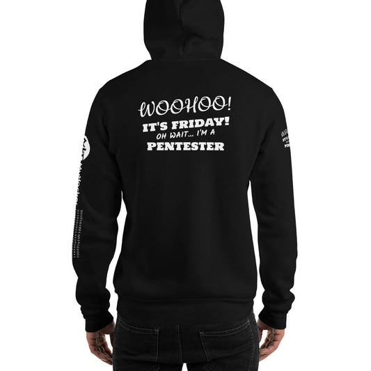 oh wait I'm a Pentester - Unisex Hoodie (all sides print) by DarkByteGear