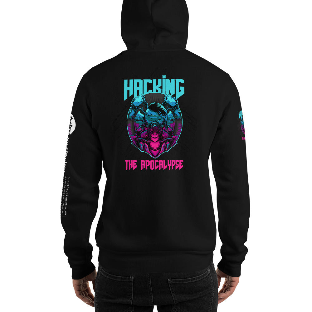 Hacking the apocalypse v1 - Unisex Hoodie (all sides print) by DarkByteGear