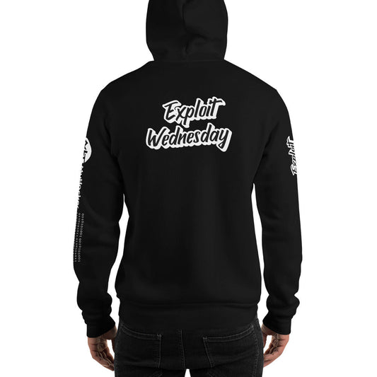 Exploit Wednesday - Unisex Hoodie (all sides print) by DarkByteGear