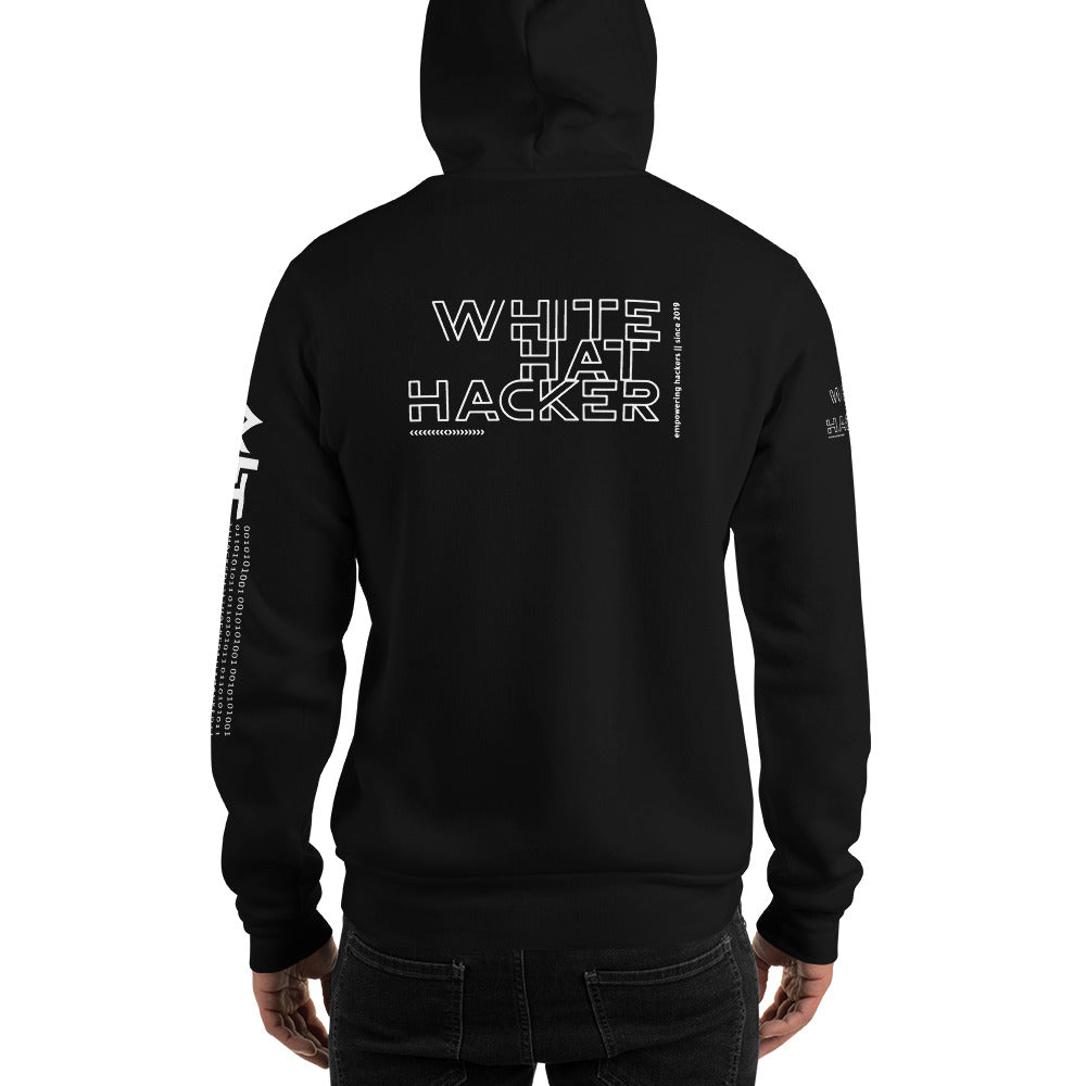 White Hat Hacker - Unisex Hoodie (all sides print ) by DarkByteGear