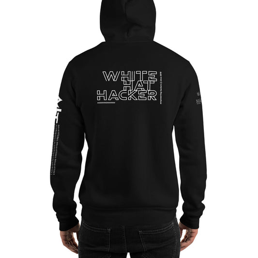 White Hat Hacker - Unisex Hoodie (all sides print ) by DarkByteGear