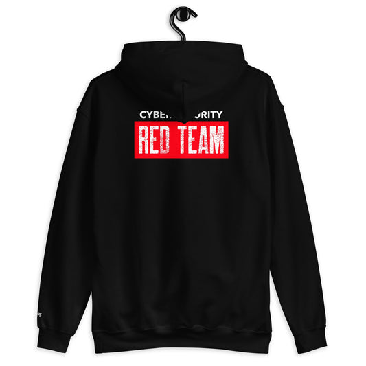 Cyber Security Red Team V1 - Unisex Hoodie (all sides print) by DarkByteGear