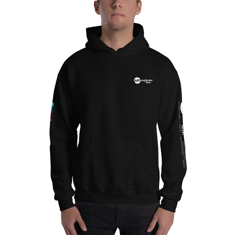 Hacking the apocalypse v1 - Unisex Hoodie (all sides print) by DarkByteGear