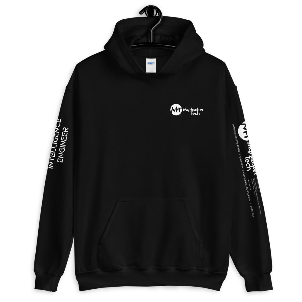 Artificial intelligence engineer - Unisex Hoodie (all sides print) by DarkByteGear