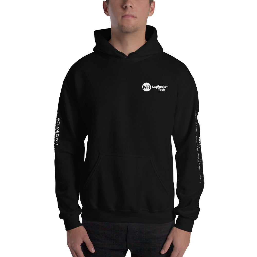 Artificial intelligence engineer - Unisex Hoodie (all sides print) by DarkByteGear