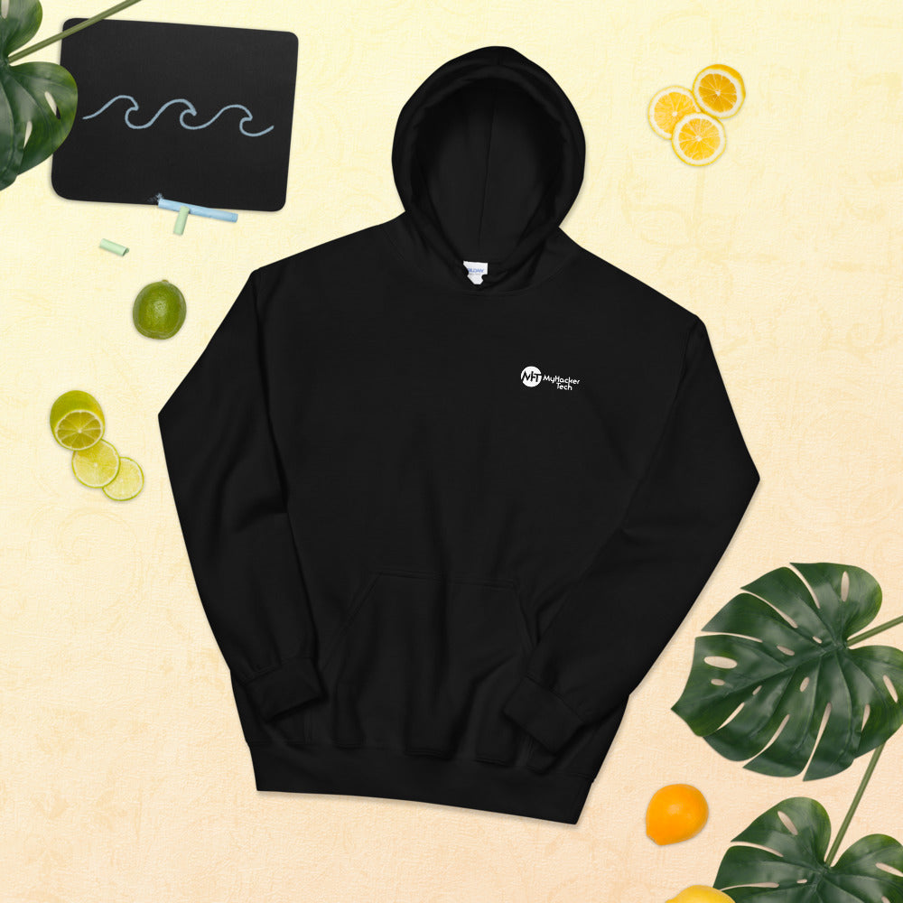 Exploit Wednesday - Unisex Hoodie (back print) by DarkByteGear