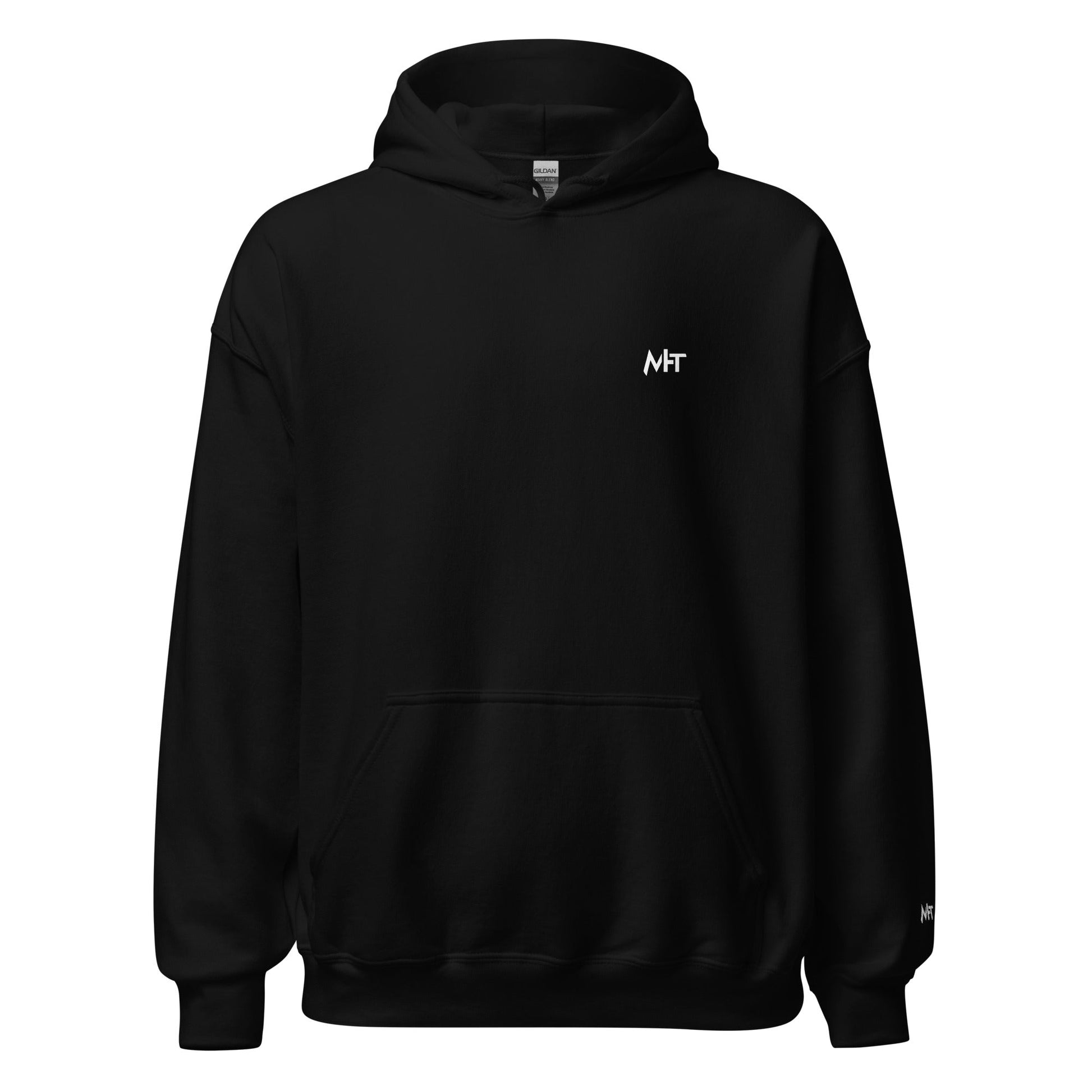 // no comment - Unisex Hoodie (with all sides design) by DarkByteGear