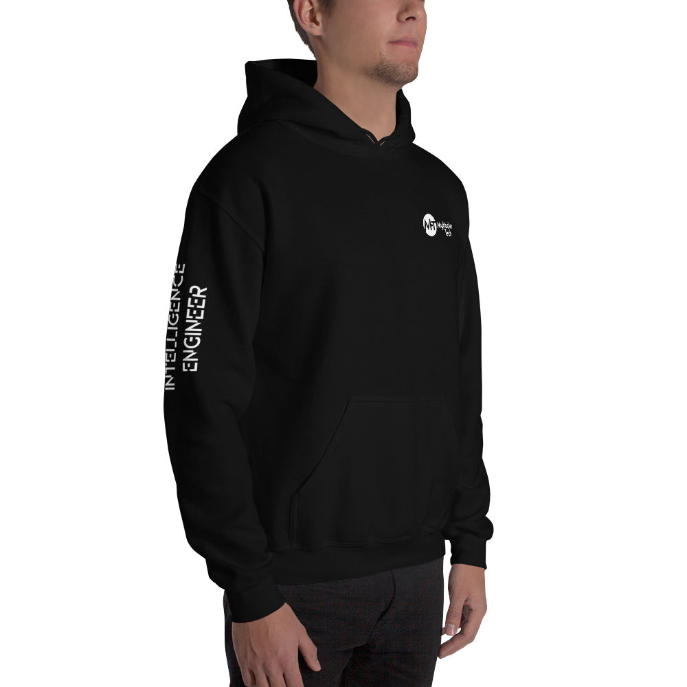 Artificial intelligence engineer - Unisex Hoodie (all sides print) by DarkByteGear