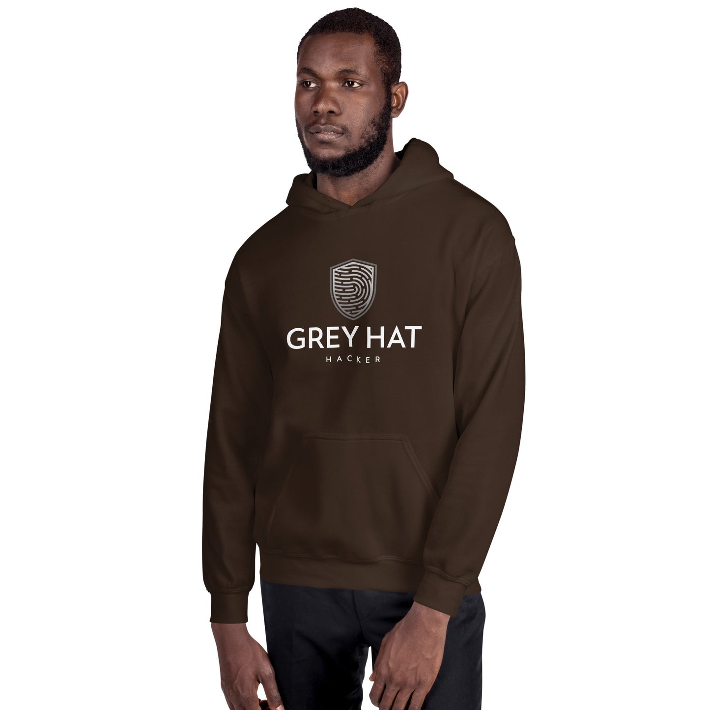 Grey Hat Hacker - Unisex Hoodie by DarkByteGear
