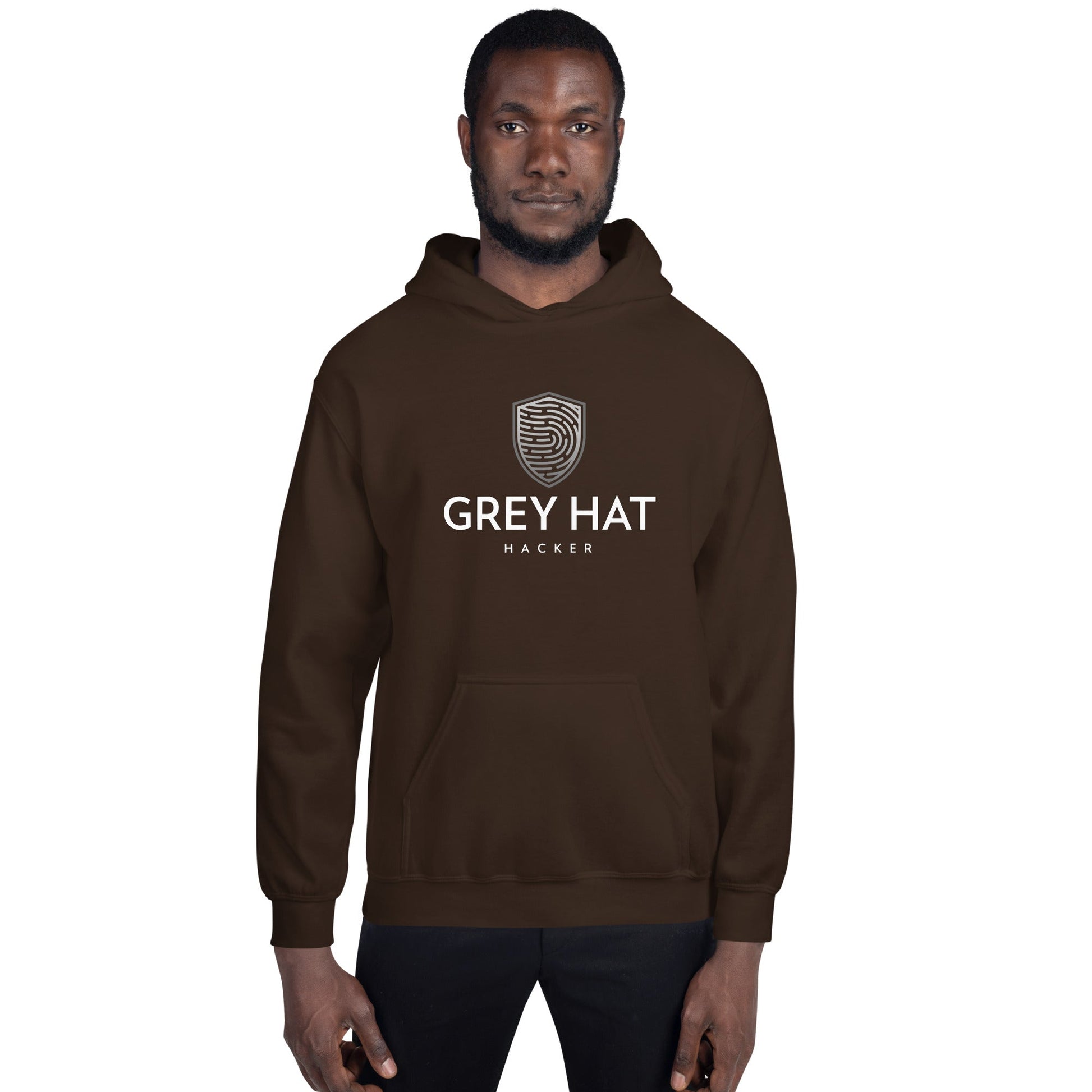 Grey Hat Hacker - Unisex Hoodie by DarkByteGear