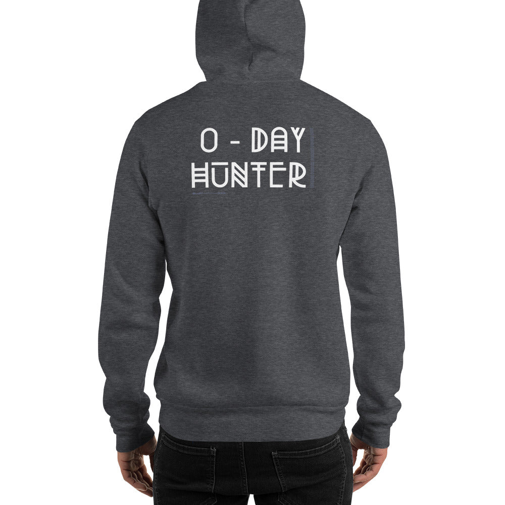 0 - Day Hunter - Unisex Hoodie (back print) by DarkByteGear