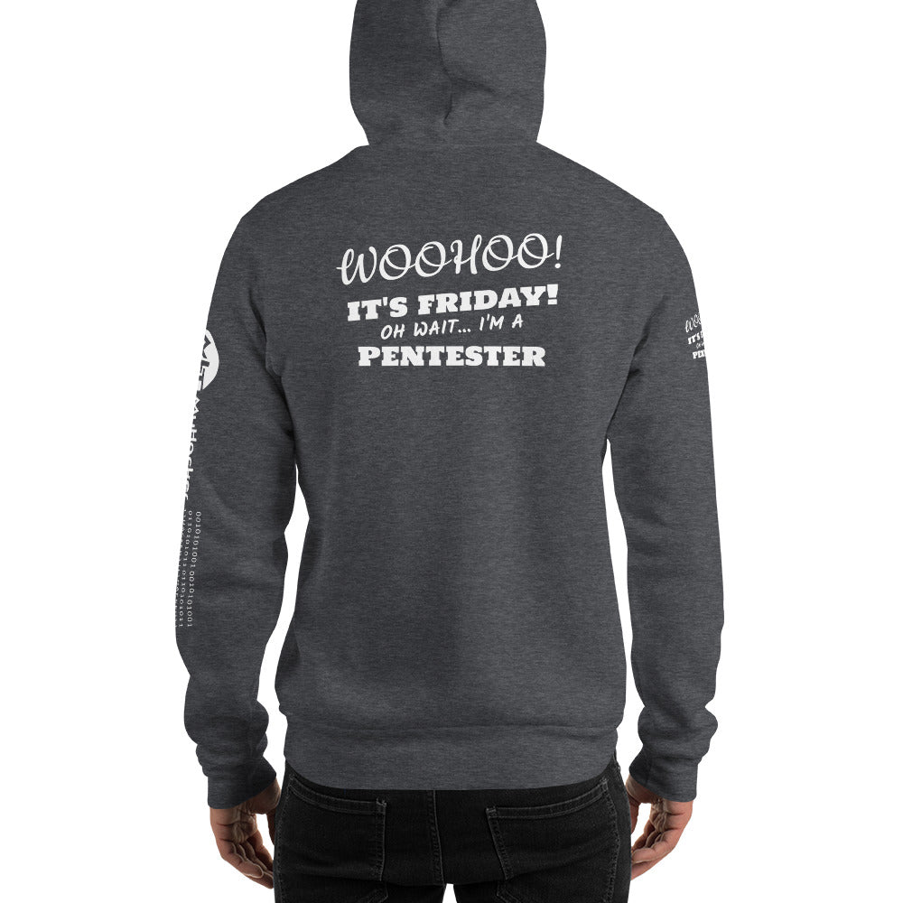 oh wait I'm a Pentester - Unisex Hoodie (all sides print) by DarkByteGear
