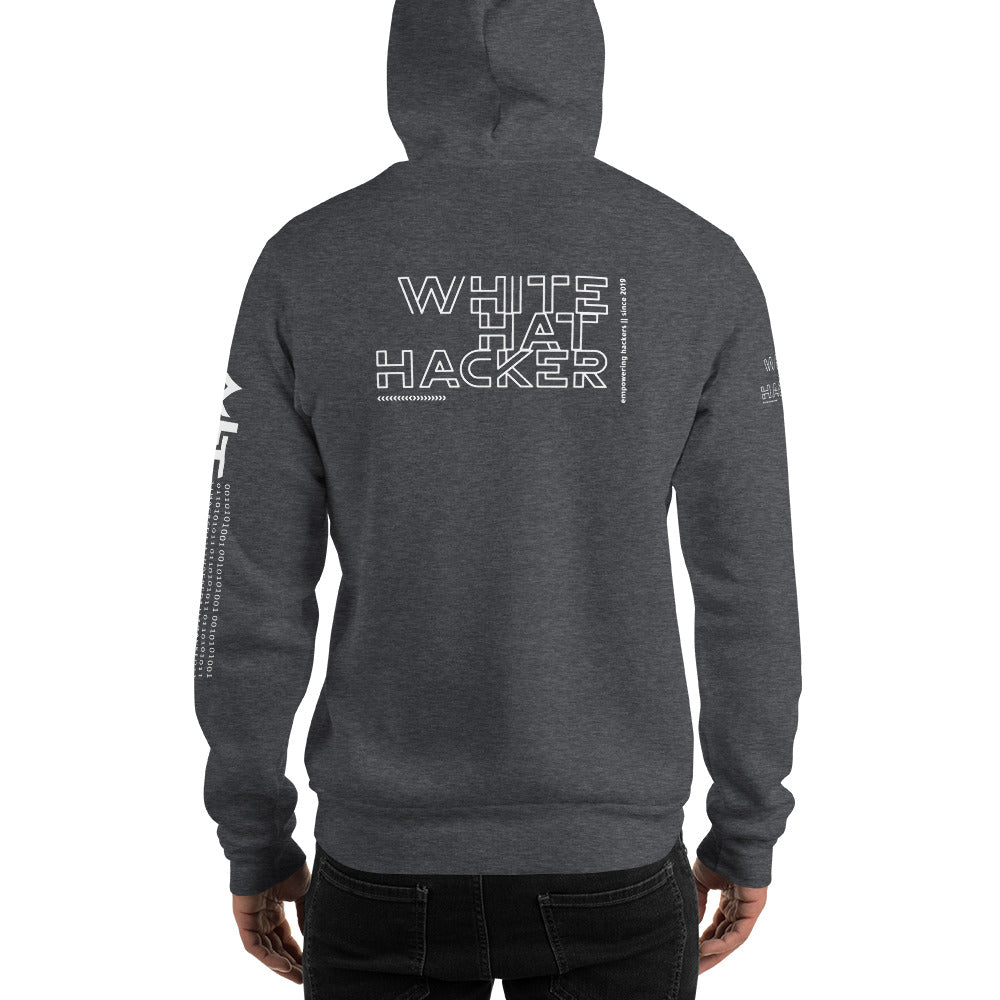 White Hat Hacker - Unisex Hoodie (all sides print ) by DarkByteGear