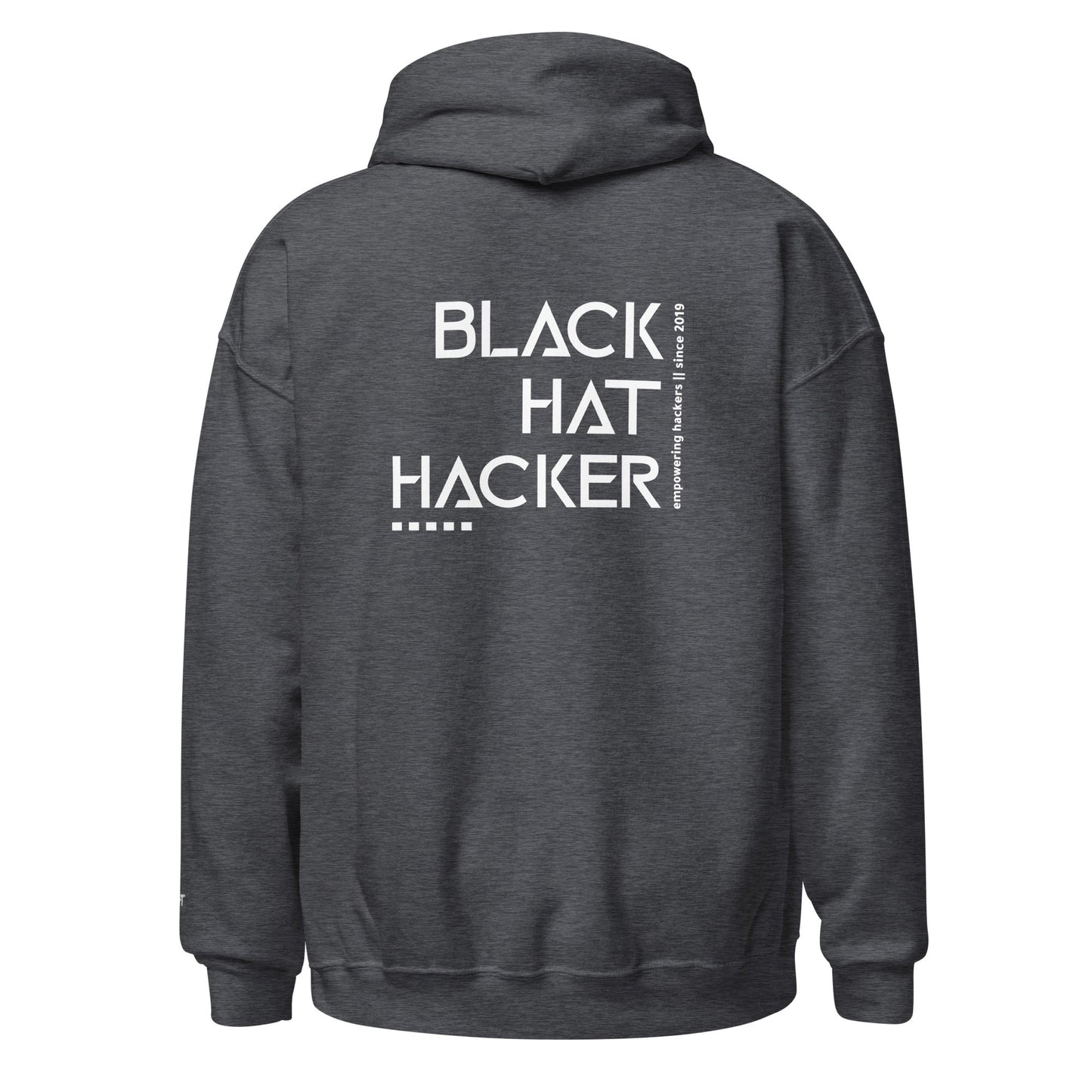 Black Hat Hacker v1 - Unisex Hoodie (all sides print) by DarkByteGear