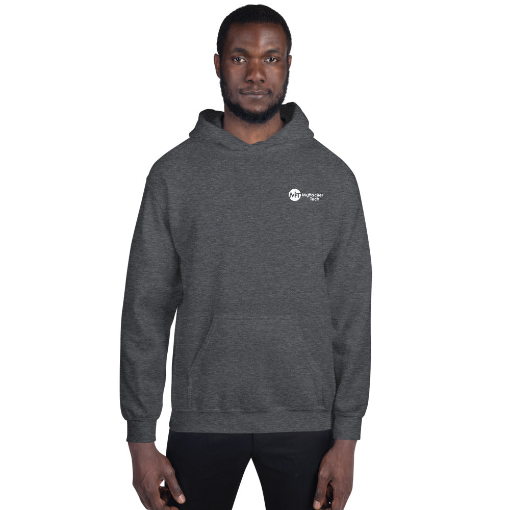 Exploit Wednesday - Unisex Hoodie (back print) by DarkByteGear