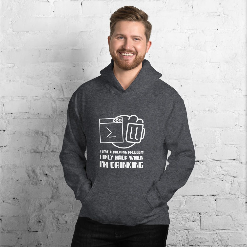 I have a hacking problem - Unisex Hoodie by DarkByteGear