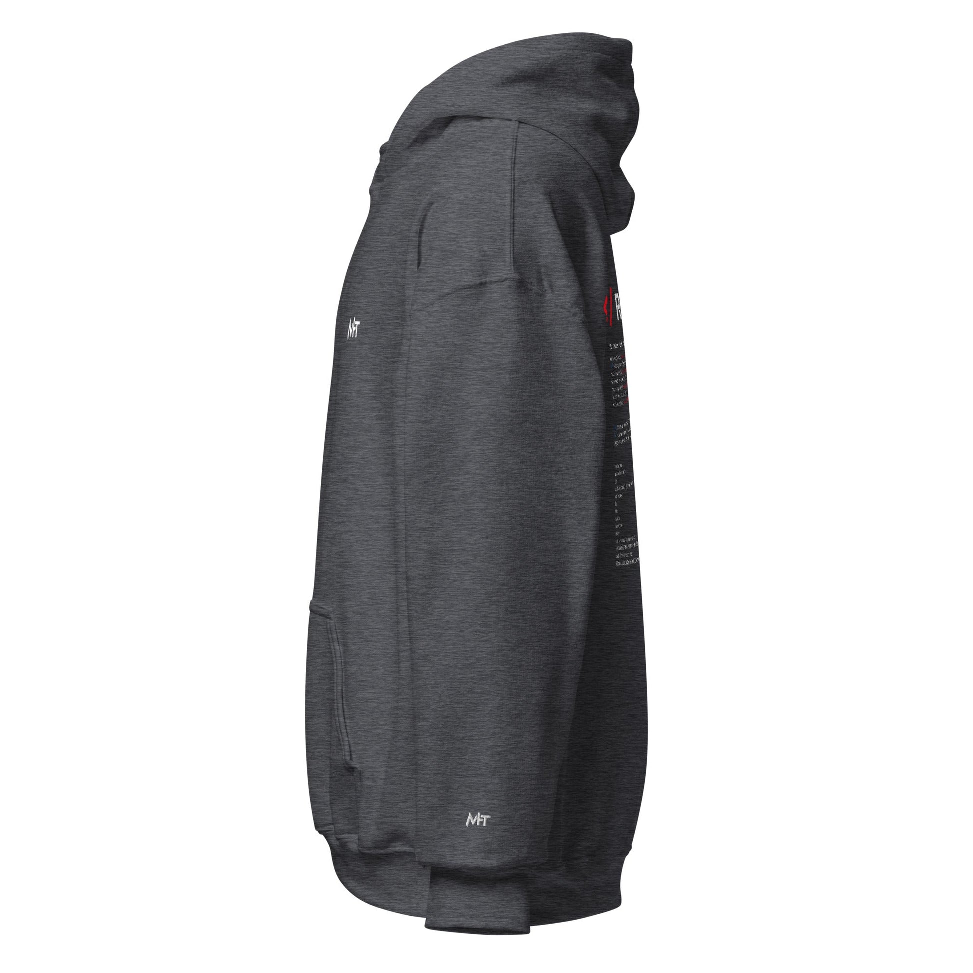root shell - Unisex Hoodie (all sides print) by DarkByteGear