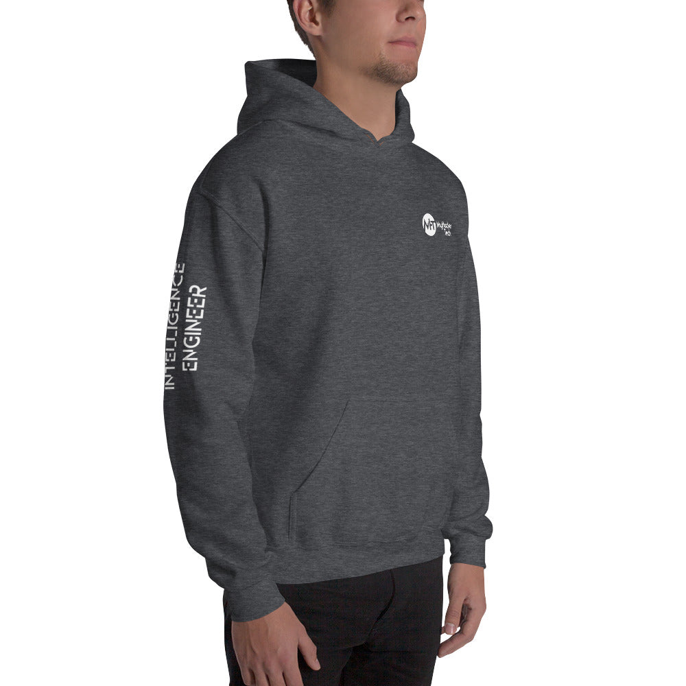 Artificial intelligence engineer - Unisex Hoodie (all sides print) by DarkByteGear
