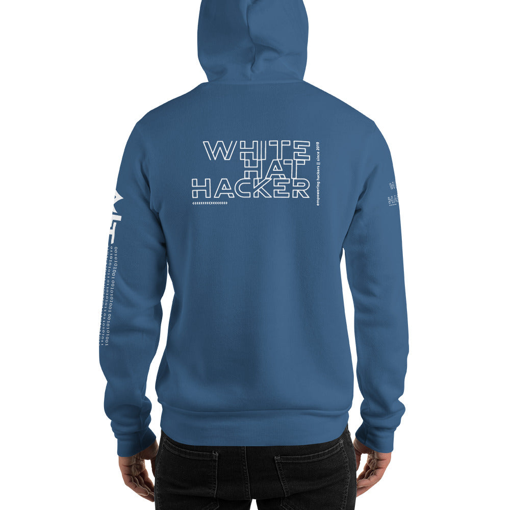 White Hat Hacker - Unisex Hoodie (all sides print ) by DarkByteGear