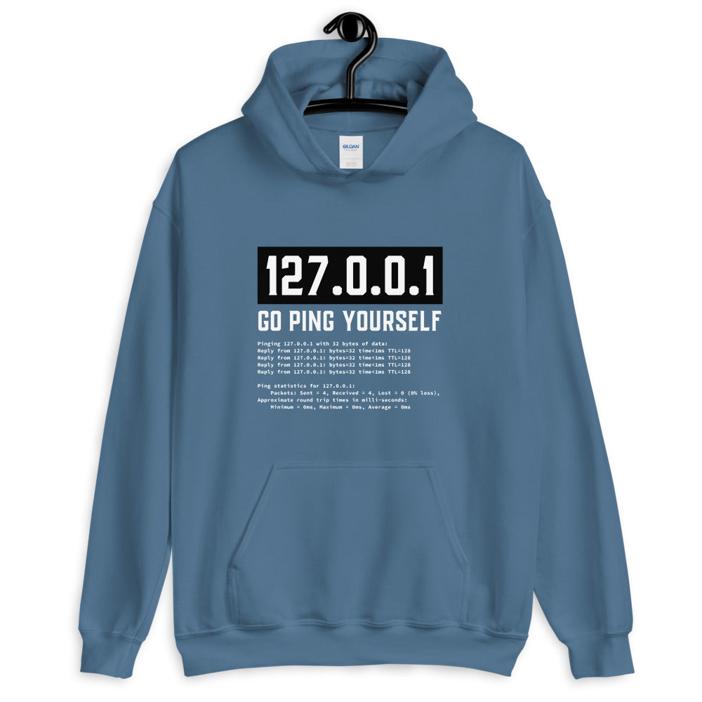 Go ping yourself - Unisex Hoodie by DarkByteGear
